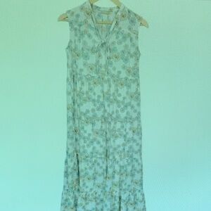 Paul & Joe Floral Green Dress
